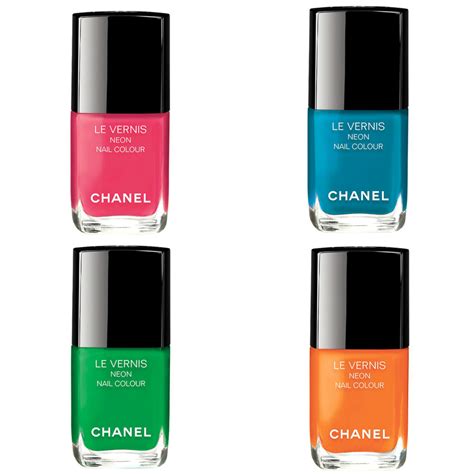 Spring @chanel.beauty Le Vernis Neon Nail Colour in 648 